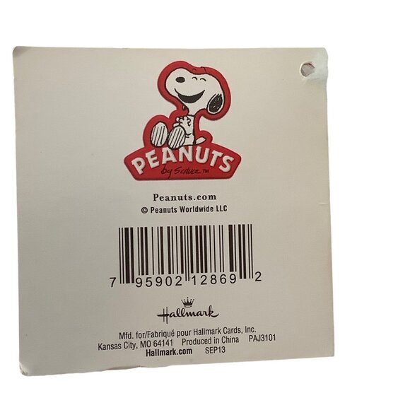 Snoopy & Woodstock Plush Toy Hallmark Peanuts Collection 11” Soft Stuffed Animal - Picture 5 of 8